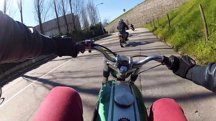 Lemos antes ia aos Passeios numa Mota a Homem!! | Onbaord Famel XF17 #GreenZefa