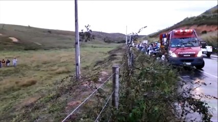 Acidente na ES 320, em Barra de São Francisco