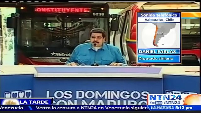 “Lamentablemente Maduro cada vez está más cerca de Pinochet”: Daniel Farcas, diputado chileno sobre violencia en Venezue