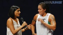 UFC champ Amanda Nunes: I’ll try to finish Valentina Shevchenko in every single round