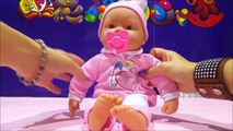 Bebé nacido llorando muñeca muñequita para de Niños mi Nuevo juguetes vídeo Mundo ★ loko piruleta
