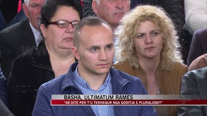 Скачать видео: Basha ultimatum Ramës: 48 ditë për t’u tërhequr - News, Lajme - Vizion Plus