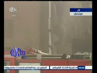 #غرفة_الأخبار | شاهد…حريق في فرع لأحد المطاعم الشهيرة بميدان لبنان