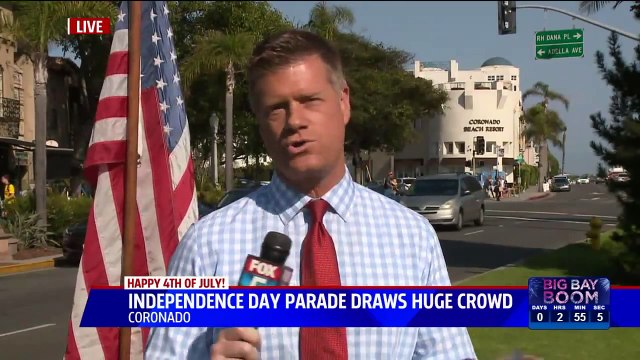 San Diego Artist `Sandman` Takes Part in Fourth of July Parade as Dying Wish