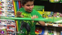 HobbyKids : BATMAN CAR Adventure Hunt! Surprise Toys   Family Fun ToysReview HobbyKidsTV