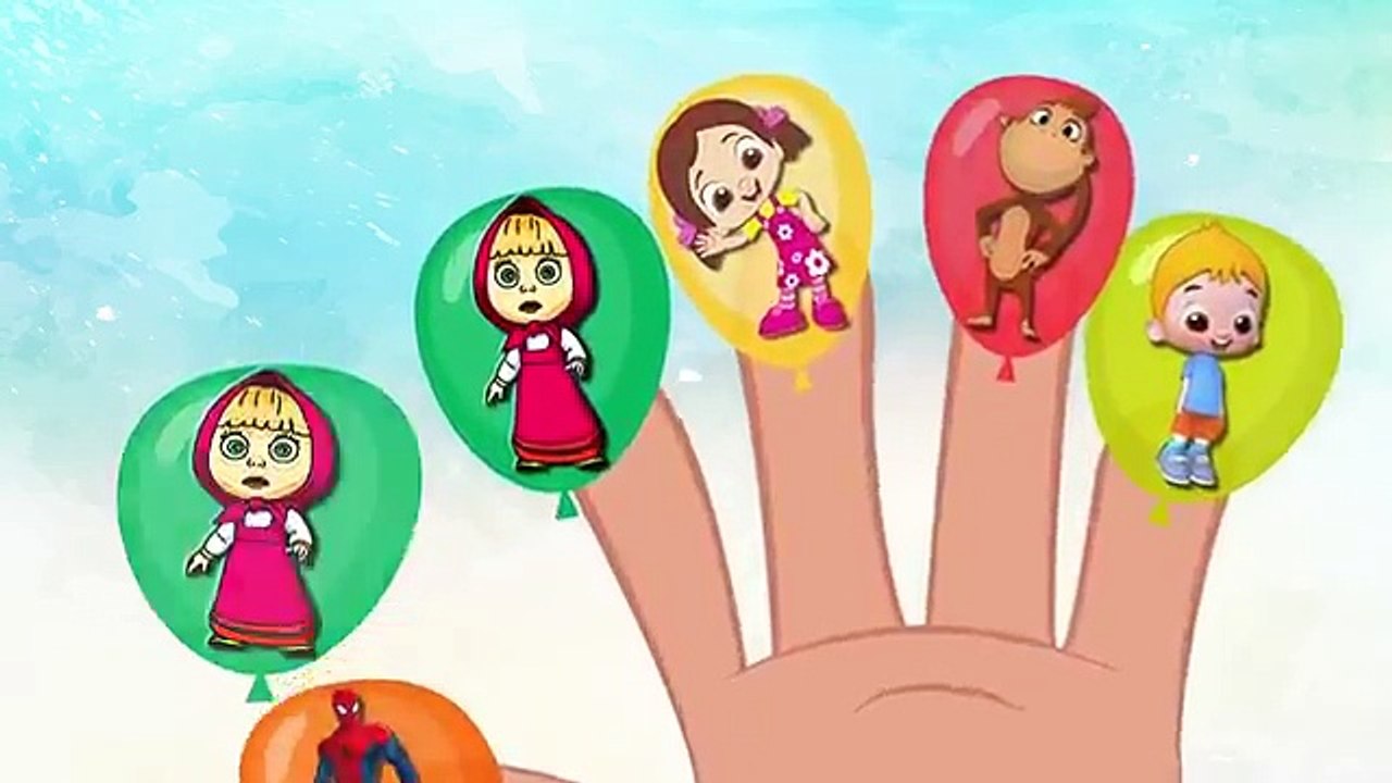 Kukuli, Maşa, Niloya ve Örümcek Adam Parmak ailesi , Animasyon Masal eğitici Çizgi film izle 2018