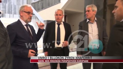 Deputetet e VMRO bllokojnë Xhaferin - News, Lajme - Vizion Plus
