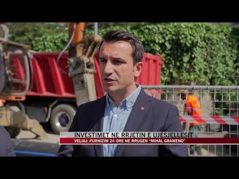 Investimet në rrjetin e ujësjellësit - News, Lajme - Vizion Plus