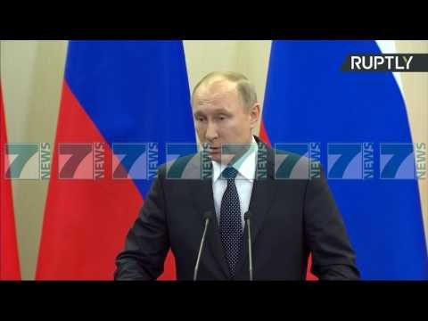 MERKEL TAKOHET ME PUTIN, PRESIDENTI RUS MOHON NDERHYRJET - News, Lajme - Kanali 7