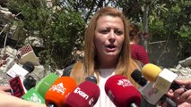 Rrugët e Vlorës, shembet ndërtesa që pengonte punimet - Top Channel Albania - News - Lajme