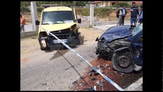 Ora News - Aksident masiv - Përplasen tre automjete në aksin Shkodër-Velipojë, 2 të plagosur