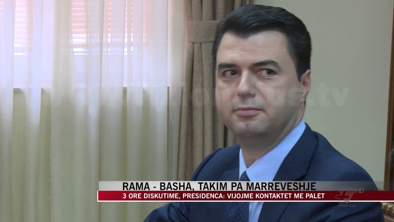 S’ka tym të bardhë nga bisedimet Rama-Basha në Presidencë - News, Lajme - Vizion Plus