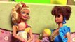 Bébé poupée gelé se rencontre film parodie partie Princesse tout petit Anna kristoff elsa barbie 5