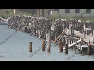 Report TV - Ndërpritën punimet në urën e Manastirit të Zvërnecit,largon turistët