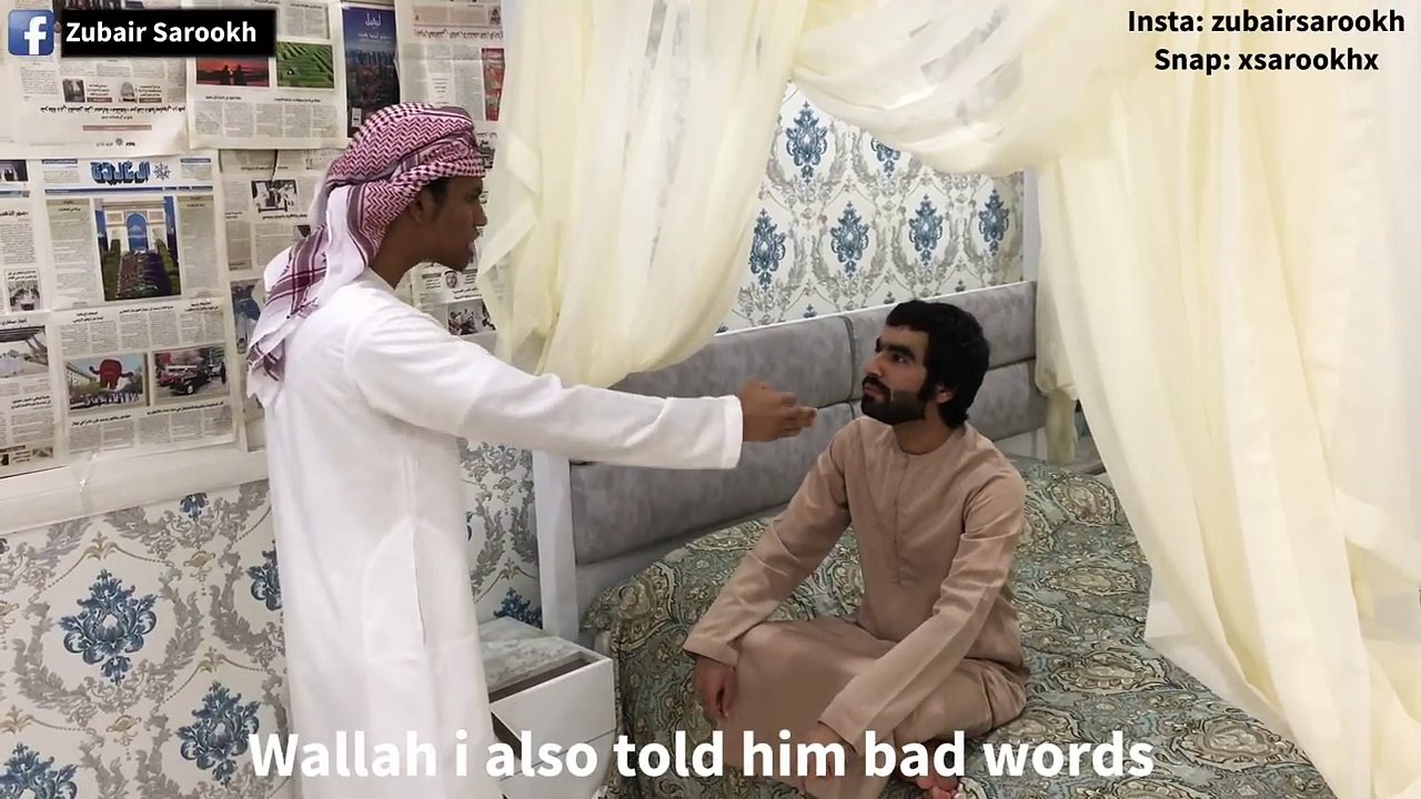 Zubair Sarookh - Arab kid gets caught abusing
