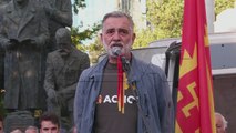 Протест на иницијативата “За заедничка Македонија”