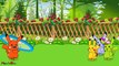 Mega Pikachu eating giant ice cream, Pokemon pikachu cartoon and nursery rhymes songs