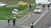 Report TV - Lezhë, po kalonte rrugën  përplaset për vdekje këmbësorja