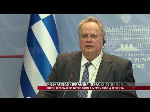 Kotzias: Mos luani me zjarrin e kufijve - News, Lajme - Vizion Plus