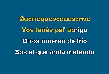 MAL BICHO - LOS FABULOSOS CADILLAC (KARAOKE)