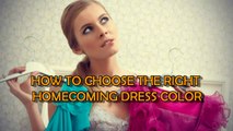 Homecoming Dress: Choosing The Right Color
