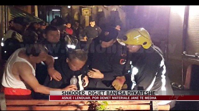 Shkrumbohet nje nga banesat më të vjetra të Shkodrës - News, Lajme - Vizion Plus