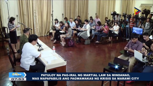Patuloy na pag-iral ng Martial Law sa Mindanao, mas mapapabilis ang pagwawakas ng krisis sa Marawi City