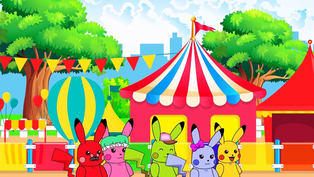 Mega Pikachu got crazy idea how to fly ! Pikachu Pokemon Cartoon Animation Nursery Rhymes