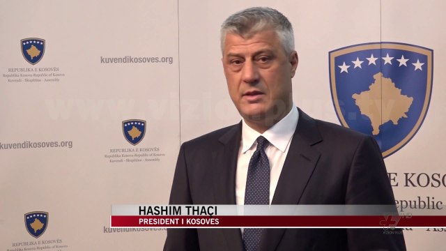 Thaçi deklaron datën e zgjedhjeve në Kosovë - News, Lajme - Vizion Plus