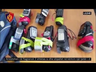 Operacioni "Etalon" - Momenti i arrestimit në Lezhë. Djali ka në çantë mina me telekomandë