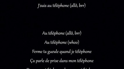 Siboy - Téléphone (Paroles/Lyrics)