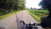 Dogs Attack Motorcycle Riders  _ Poor D