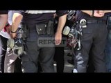 Report TV - Blindohet Tirana, forca të shumta policie për mbarëvajtjen e protestës