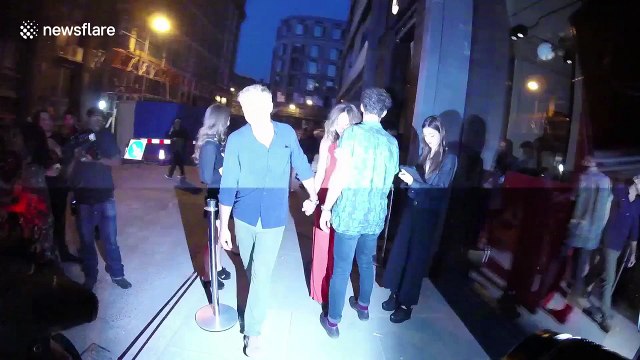 Myleene Klass and other celebrities at the Warner Music and GQ summer party