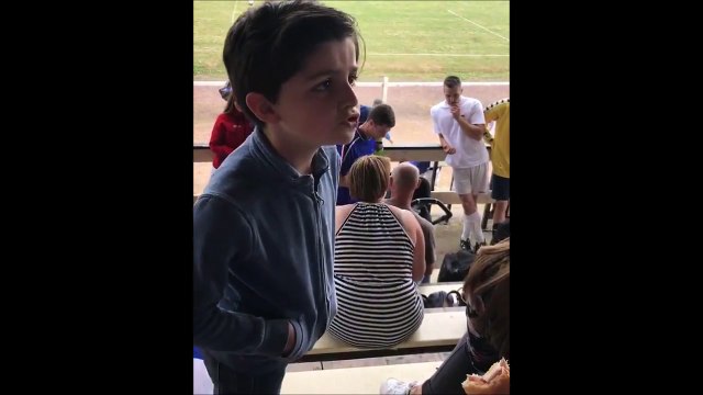 Ce gamin va vous tuer avec sa blague... A voir!