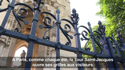 Eté: admirer Paris depuis la Tour Saint-Jacques