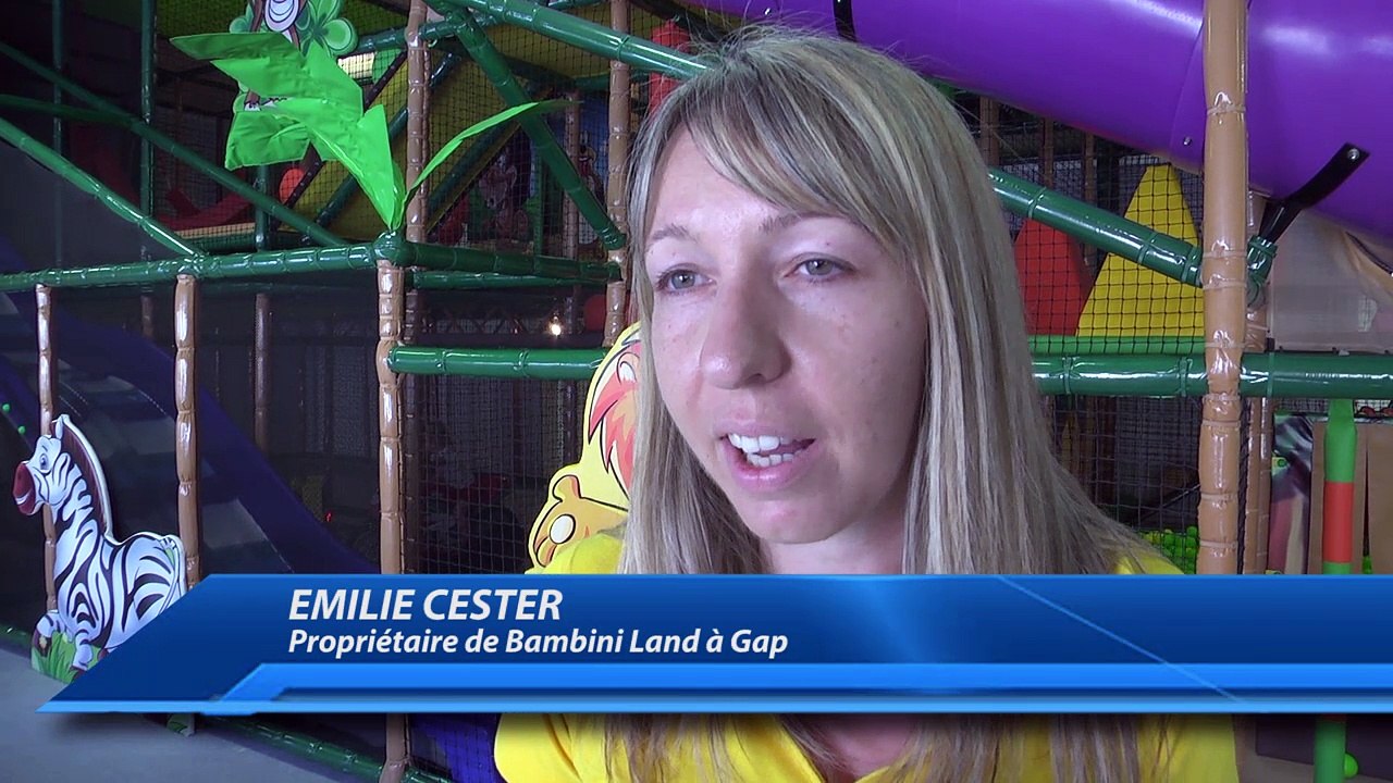 Hautes-Alpes : une aire de jeux pour les enfants à Gap