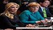 Bad news Angela? Merkel with her head in her hands over chat with Trump as G20 heats up
