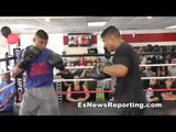 mikey garcia showing speed and power - mikey garcia vs juanma lopez