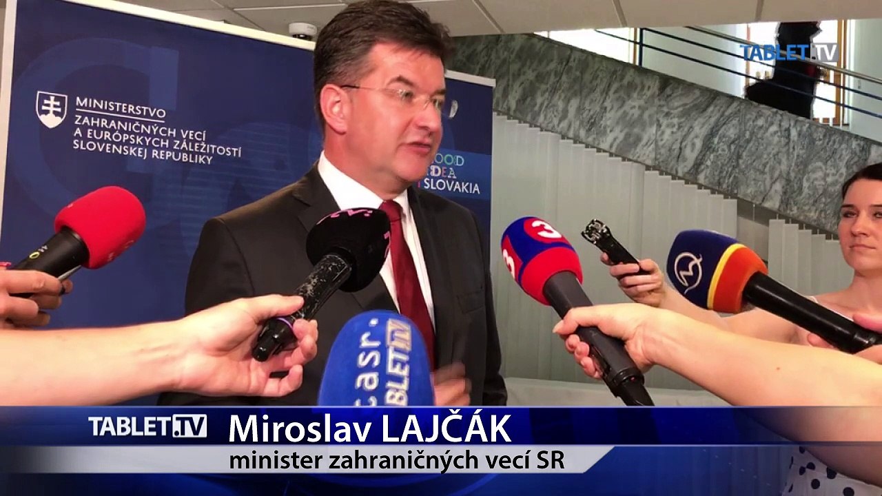 ZÁZNAM: Brifing ministra zahraničných vecí SR Miroslava Lajčáka