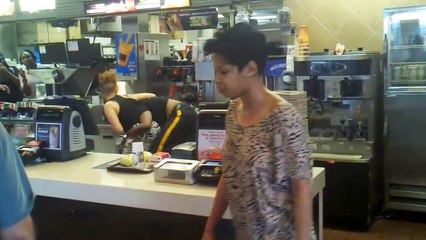 2 Ratchets Fighting At McDonalds!