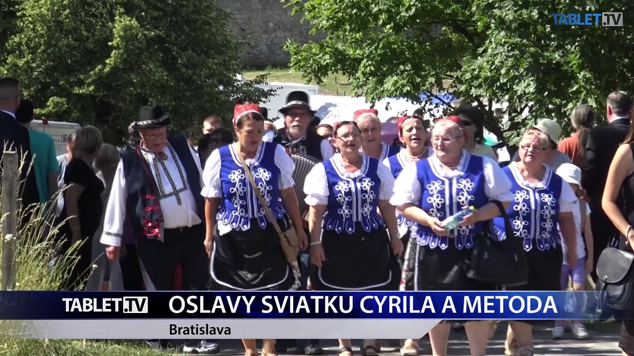 Na Devíne sa uskutočnili celonárodné oslavy sviatku Cyrila a Metoda