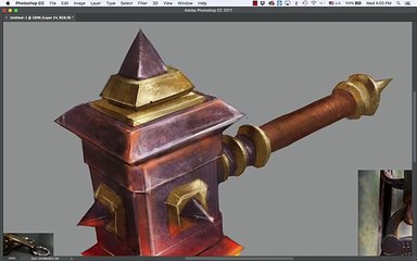 Digital Painting Tutorial 06 - Weapon Design