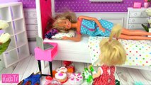 Y masha oso de depresión en la madre de Barbie Barbie canal de juguetes juego de dibujos animados de los niños