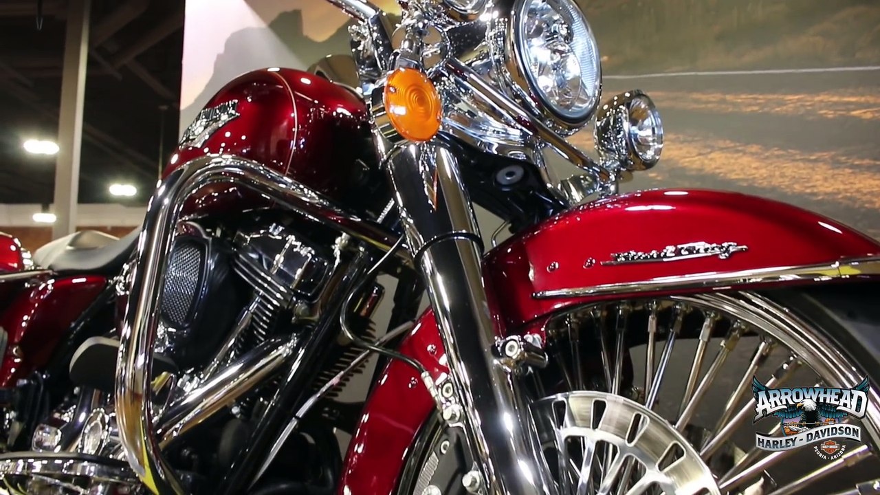 Custom Velocity Red Road King - Arrowhead Harley-Davidson