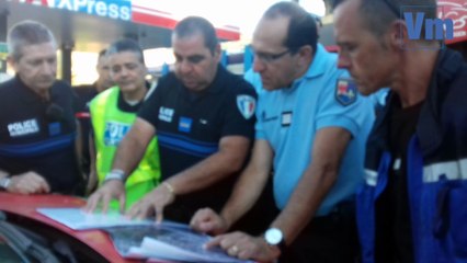 Opération neutralisation bombe à Cavalaire