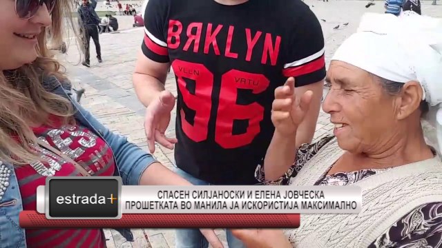 Estrada plus 17 05 2017 Spasen Siljanoski i Elena Jovceska prosetkata vo manila maksimalno ja isko