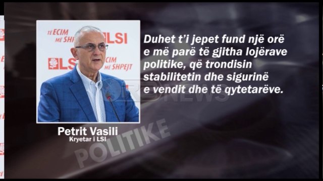 Negociatat - Vasili: Boll me këtë teatër, përgjegjës ata që s’mbështesin paketën McAllister