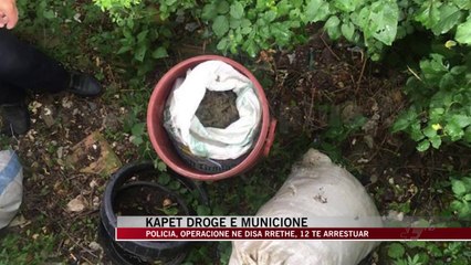 Drogë, armë e municione nga aksionet blic të policisë - News, Lajme - Vizion Plus