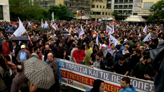 Greqi, dhunë gjatë grevës 24-orëshe - Top Channel Albania - News - Lajme